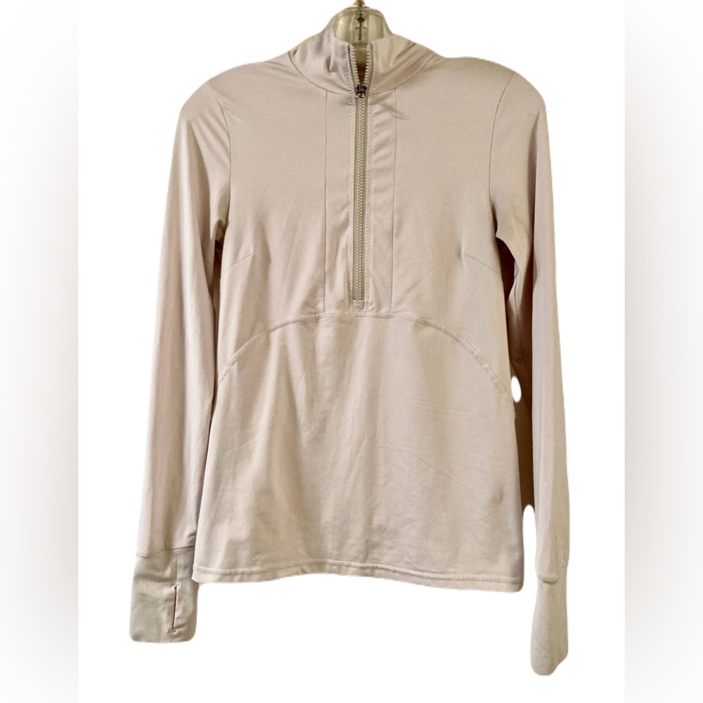 Varley Beige Half Zip Pullover - image 1